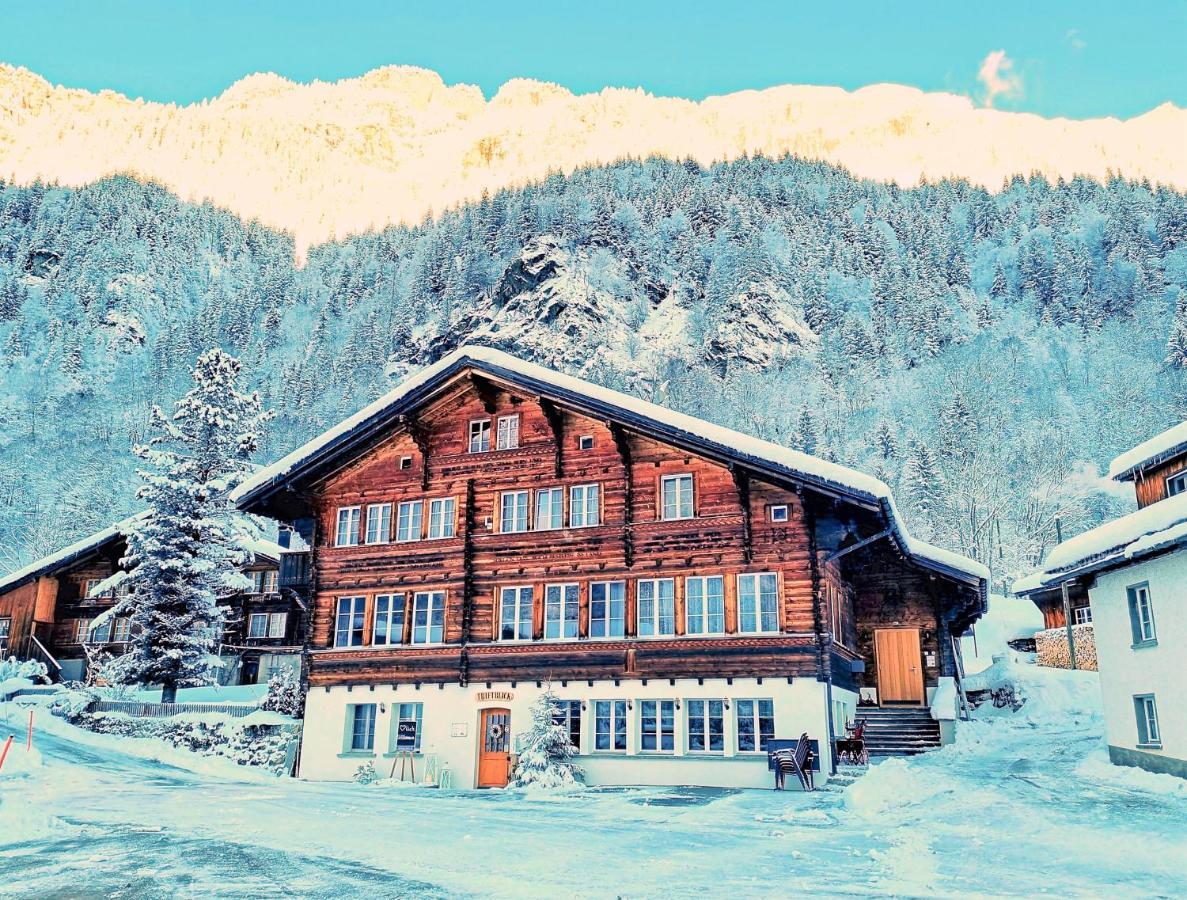 Triftblick Bed & Breakfast Gadmen Luaran gambar